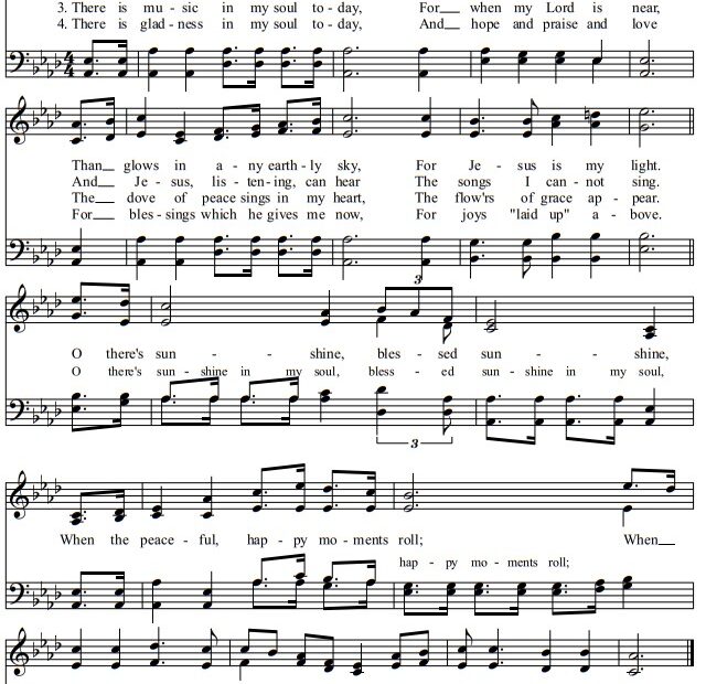 Sunshine in My Soul - Ab Key